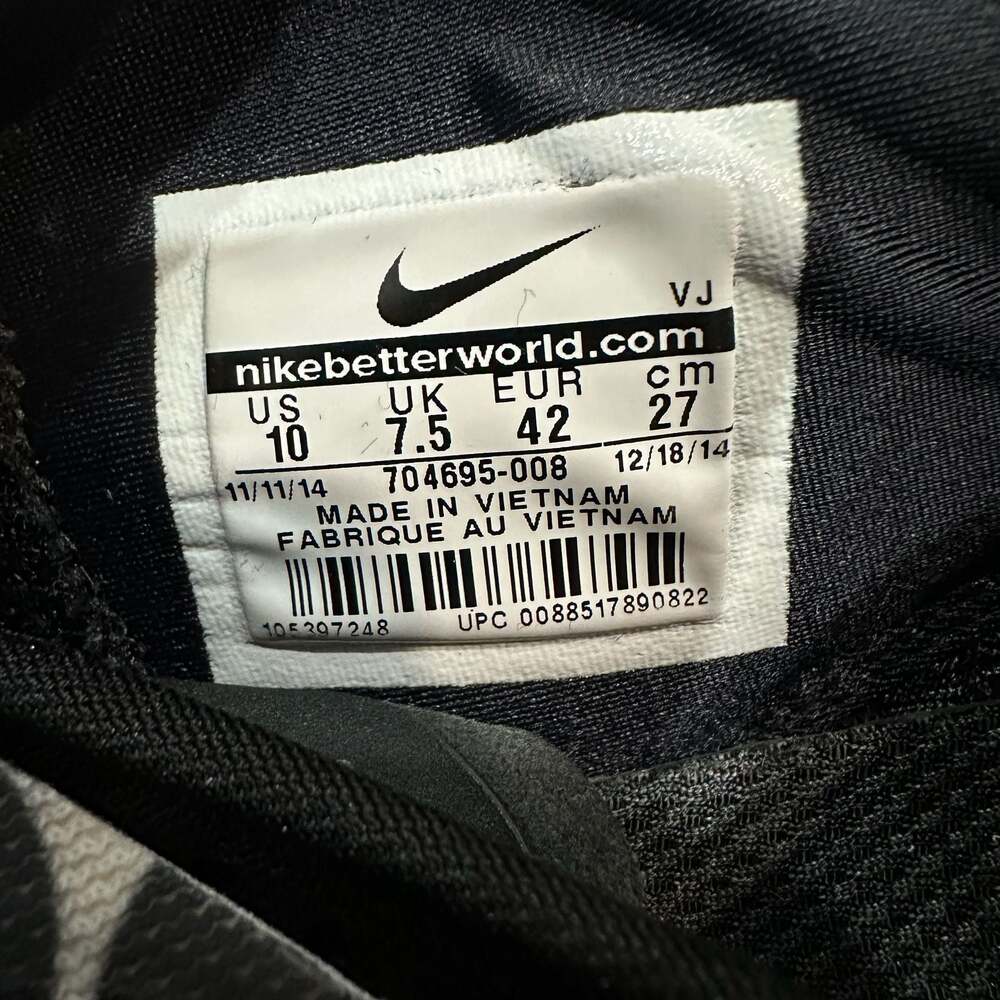 Nike Women's Free 5.0 TR Fit 5 PRT Black/White Polka Dot Sneakers Size 10 - Picture 9 of 10